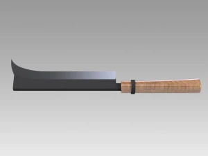 higurashi when they cry rena ryugu sword cosplay prop 3D Print Model