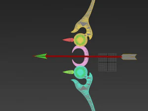 seraph of the end yoichi saotome bow and arrow 3D Print Model