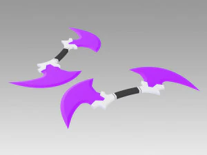 league of legends soul reaver draven the executioner sickle 3D Print Model