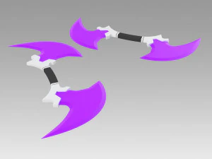 league of legends soul reaver draven the executioner sickle 3D Print Model