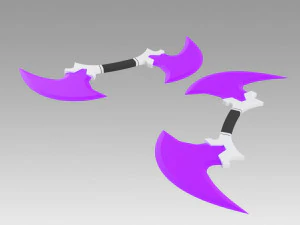 league of legends soul reaver draven the executioner sickle 3D Print Model