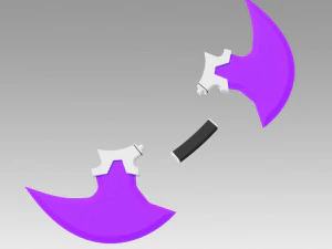 league of legends soul reaver draven the executioner sickle 3D Print Model