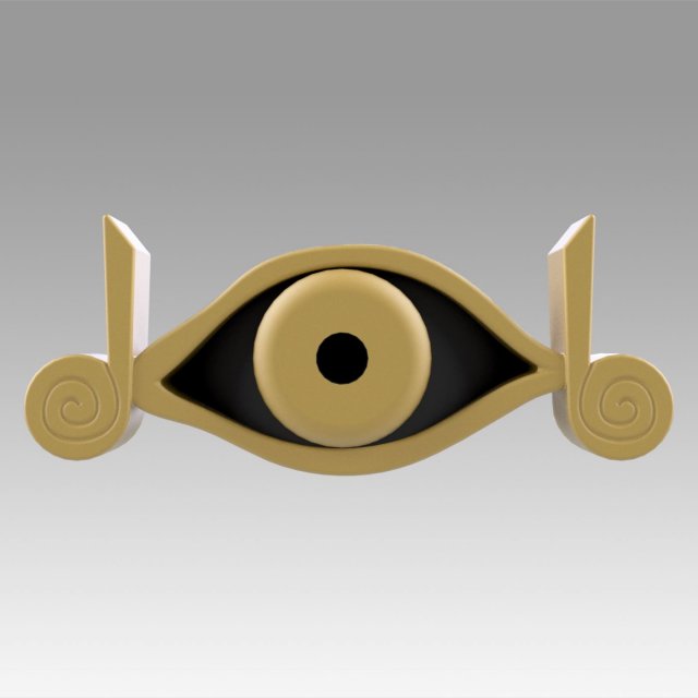 yu-gi-oh yugioh duel monsters isis ishtar necklace cosplay prop Modèles 3D en vedette .c4d .max .obj .3ds .fbx .stl .blend 