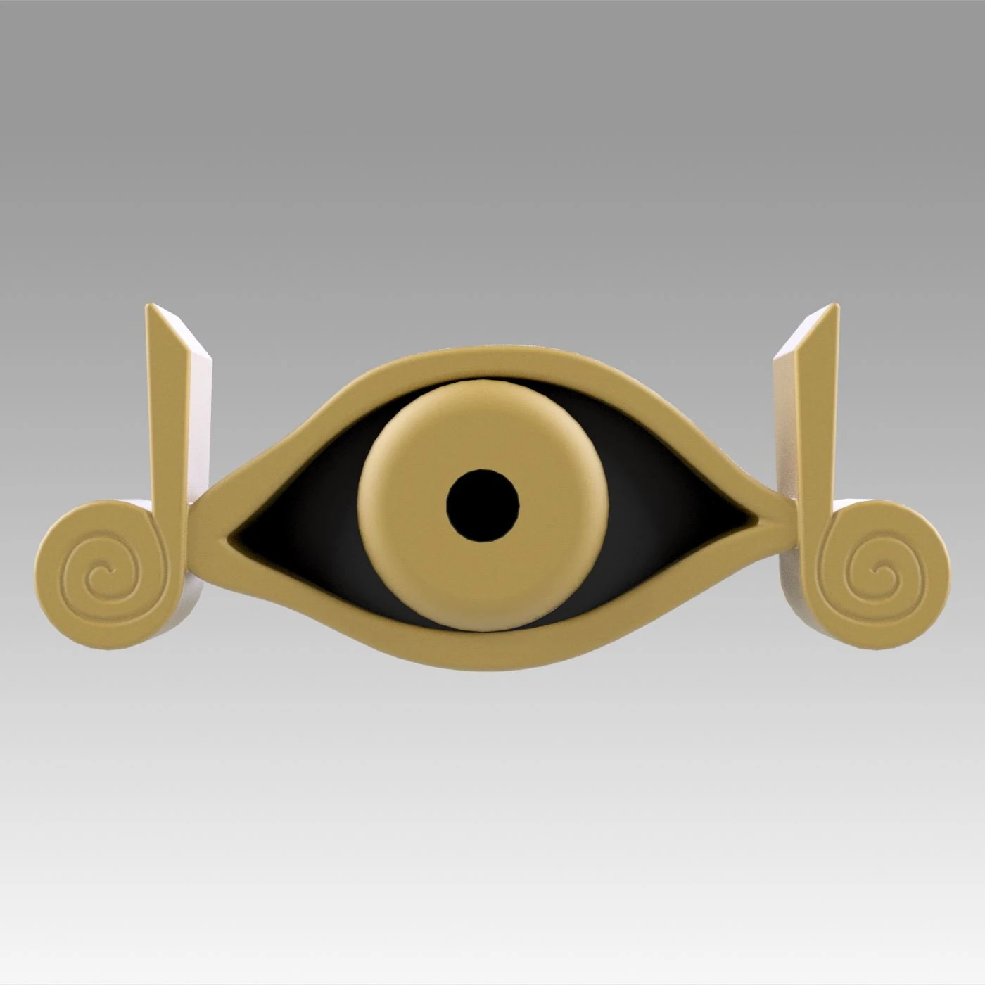 yu-gi-oh yugioh duel monsters isis ishtar necklace cosplay prop 3D Print Model .c4d .max .obj .3ds .fbx .stl .blend 