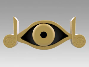 yu-gi-oh yugioh duelo monstruos isis ishtar collar cosplay prop Modelo de impresión 3D