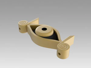 yu-gi-oh yugioh duel monsters isis ishtar necklace cosplay prop 3D Print Model