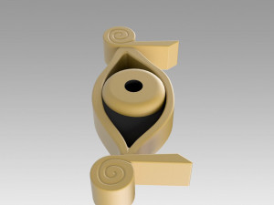 yu-gi-oh yugioh duel monsters isis ishtar necklace cosplay prop Modèles 3D en vedette