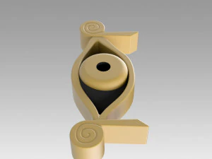 yu-gi-oh yugioh duel monsters isis ishtar necklace cosplay prop 3D Print Model