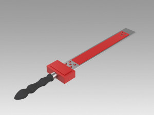 guilty gear sol badguy sword cosplay prop Modello di stampa 3D