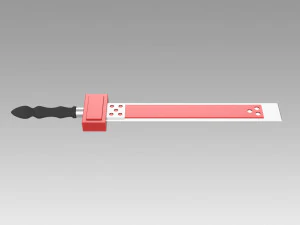 guilty gear sol badguy sword cosplay prop 3D Print Model