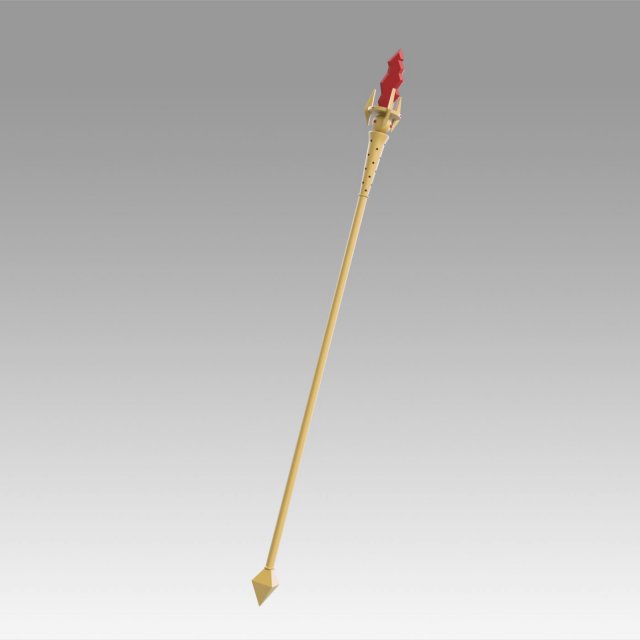 world of warcraft wow blood elf mage staves cosplay prop 3D Print Model .c4d .max .obj .3ds .fbx .stl .blend 