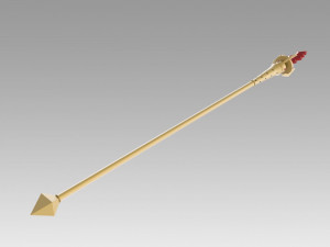 world of warcraft wow blood elf mage staves cosplay prop 3D Print Model