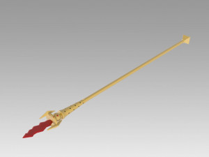 world of warcraft wow blood elf mage staves cosplay prop 3D Print Model