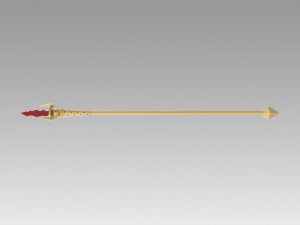 world of warcraft wow blood elf mage staves cosplay prop 3D Print Model
