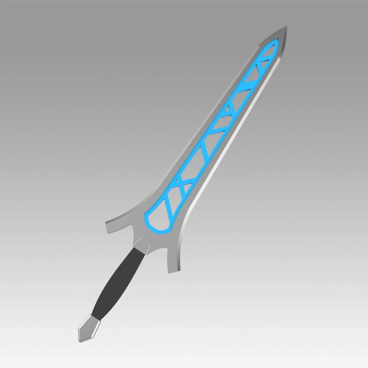 fire emblem awakening brave sword cosplay prop 3D Print Model .c4d .max .obj .3ds .fbx .stl .blend