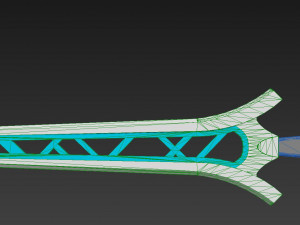 fire emblem awakening brave sword cosplay prop 3D Print Model