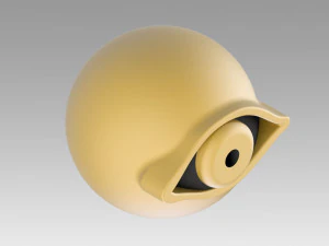 yu gi oh duel monsters maximillion j pegasus eye cosplay prop 3D Print Model