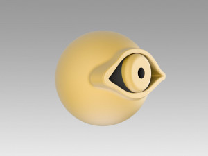 yu gi oh duel monsters maximillion j pegasus eye cosplay prop Modello di stampa 3D