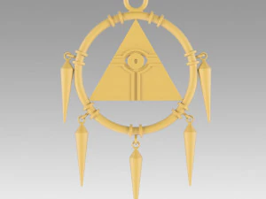 yu gi oh yugioh duelo monstruos ryo bakura collar cosplay prop Modelo de impresión 3D