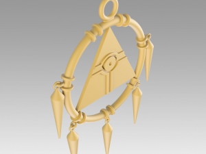 yu gi oh yugioh duel monsters ryo bakura necklace cosplay prop 3D Принт Модель