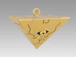yu-gi-oh yugioh duel monsters yugi muto necklace cosplay prop 3D-Druckmodell