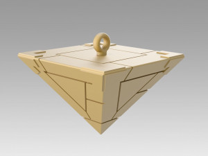 yu-gi-oh yugioh duel monsters yugi muto necklace cosplay prop Model Cetak 3D