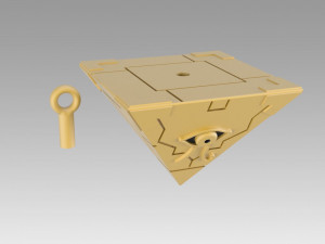 yu-gi-oh yugioh duel monsters yugi muto necklace cosplay prop Model Cetak 3D