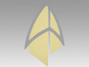 distintivo di Star Trek Picard Modello di stampa 3D