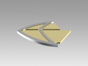 badge from star trek picard Model do druku 3D