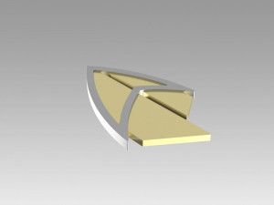 badge from star trek picard Model do druku 3D