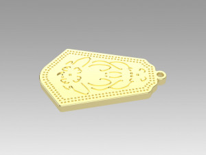 sabrina pendant rabbit cosplay prop 3Dモデル