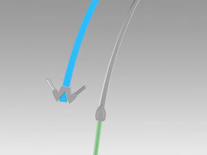 ブレイブルー ジン・キサラギ・フロストバイト コスプレ 3Dプリントモデル