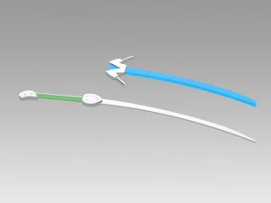 blazblu jin kisaragi frostbite cosplay 3D Print Model