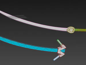blazblu jin kisaragi frostbite cosplay 3D Print Model