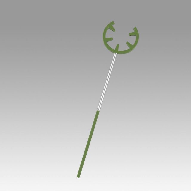 one piece usopp slingshot cosplay prop Modelo de impresión 3D .c4d .max .obj .3ds .fbx .stl .blend 