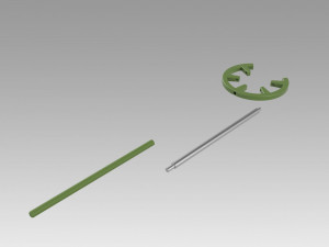 one piece usopp slingshot cosplay prop Modelo de impresión 3D