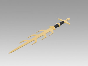 fire emblem awakening asama sword cosplay prop Modelo de impresión 3D
