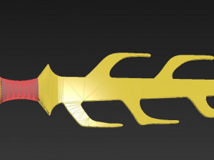fire emblem awakening asama sword cosplay prop Modelo de impresión 3D
