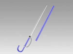 원피스 브룩 부루쿠 코스프레 3D 프린트 모델