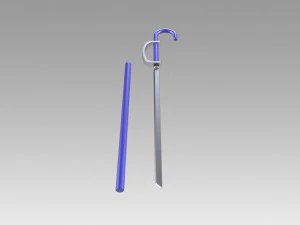one piece brook burukku cosplay 3D Print Model