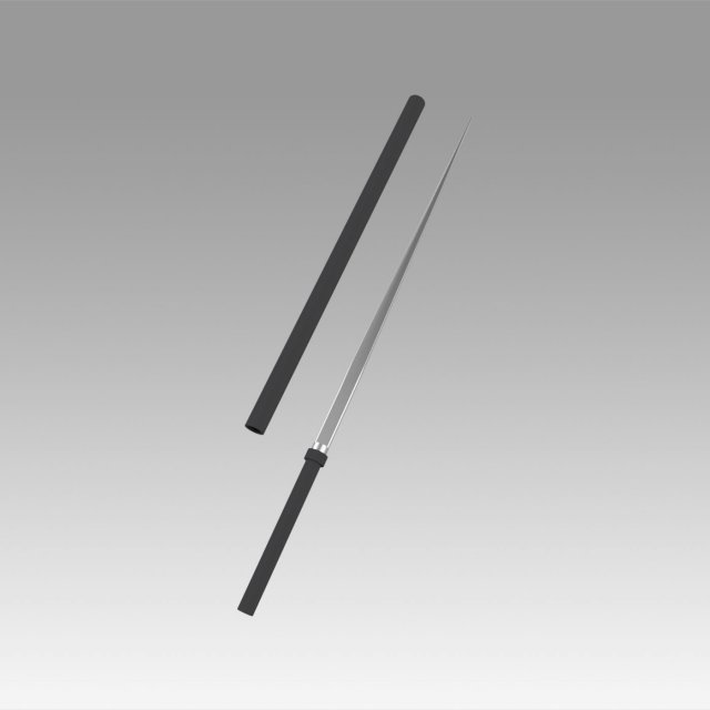 gale online shinkawa shouichi s sword cosplay prop 3Dプリントモデル .c4d .max .obj .3ds .fbx .stl .blend 