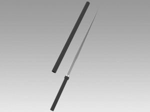 gale online shinkawa shouichi s sword cosplay prop 3D Print Model