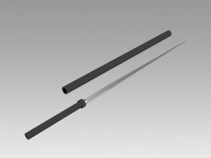 gale online shinkawa shouichi s sword cosplay prop 3Dプリントモデル