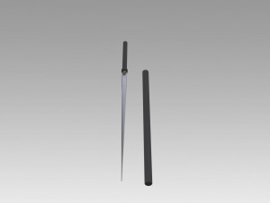 gale online shinkawa shouichi s sword cosplay prop 3Dプリントモデル