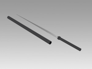 gale online shinkawa shouichi s sword cosplay prop 3Dプリントモデル