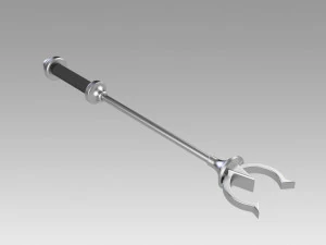 little witch academia atsuko kagari staves cosplay prop 3D Print Model
