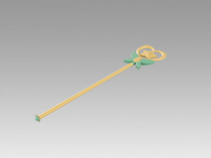 league of legends lol star guardian staff cosplay prop Modelo de impresión 3D