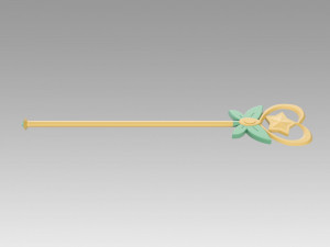 league of legends lol star guardian staff cosplay prop Modelo de impresión 3D