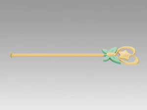 league of legends lol star guardian staff cosplay prop 3D Print Model