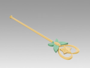 league of legends lol star guardian staff cosplay prop Modelo de impresión 3D